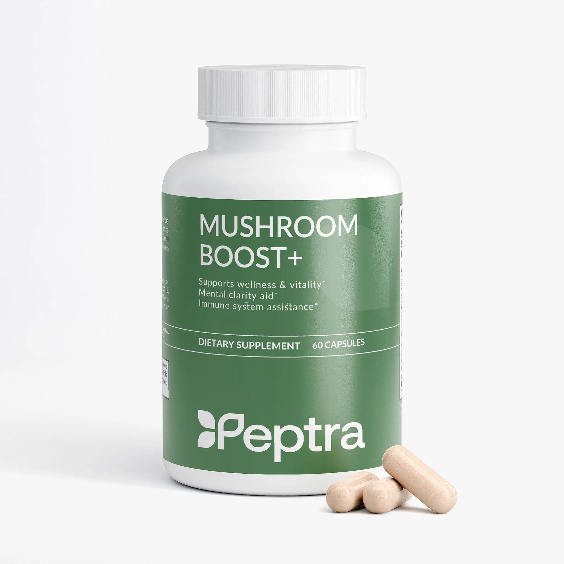 MUSHROOM BOOST+ (capsules) Peptra