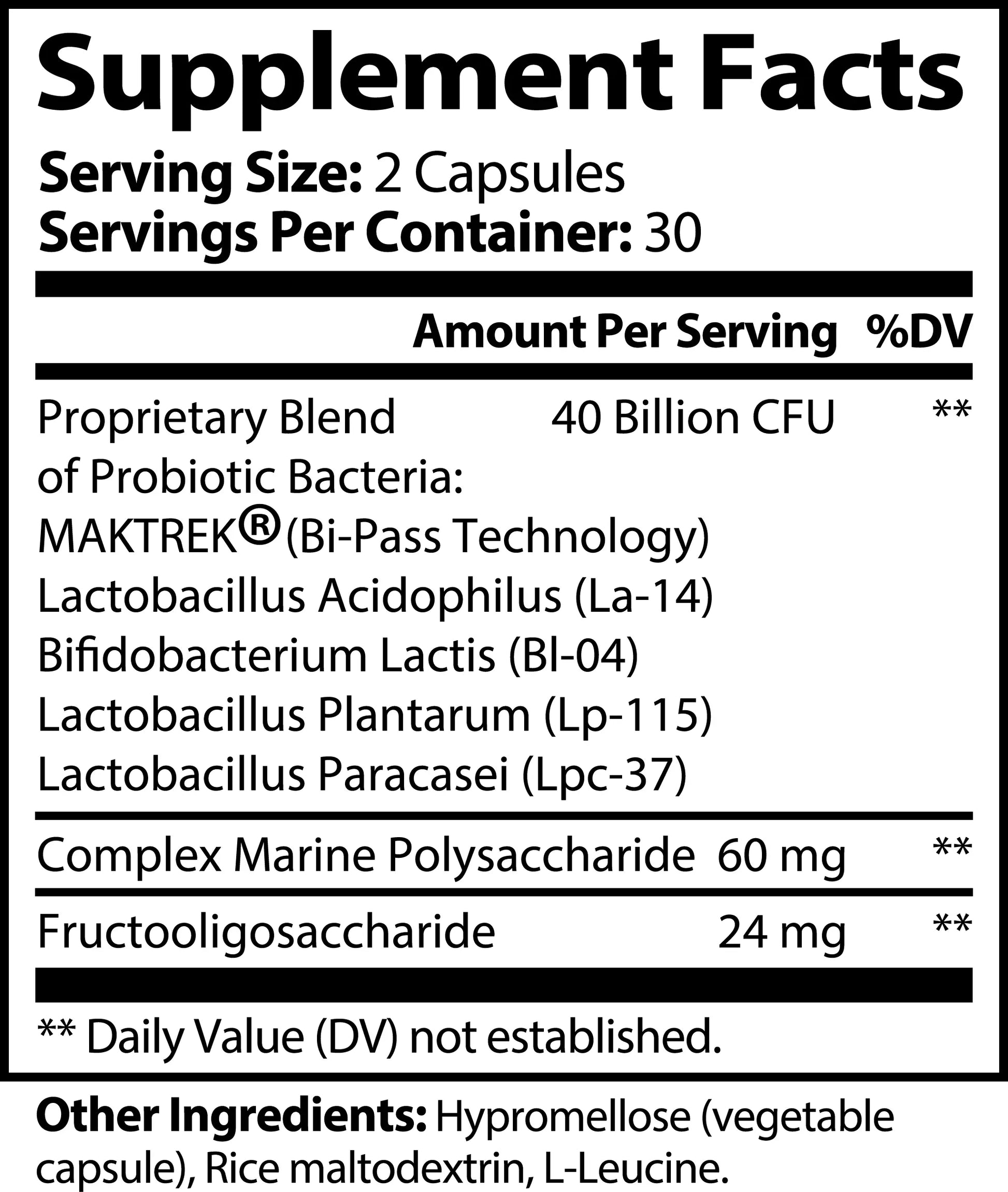 GLP-1 PROBIOTIC SUPPORT (capsules) Peptra