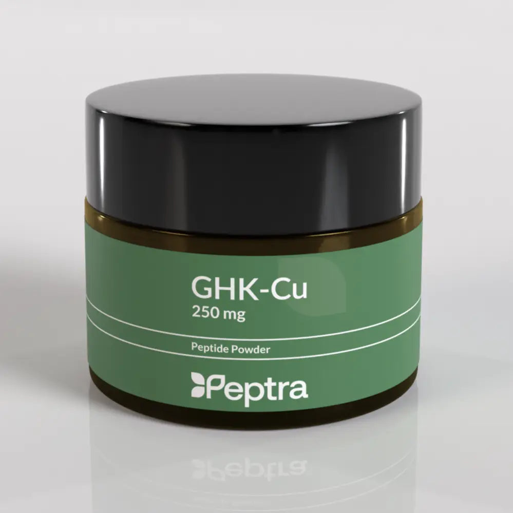 GHK-Cu 250 mg - Raw Peptide Powder Peptra